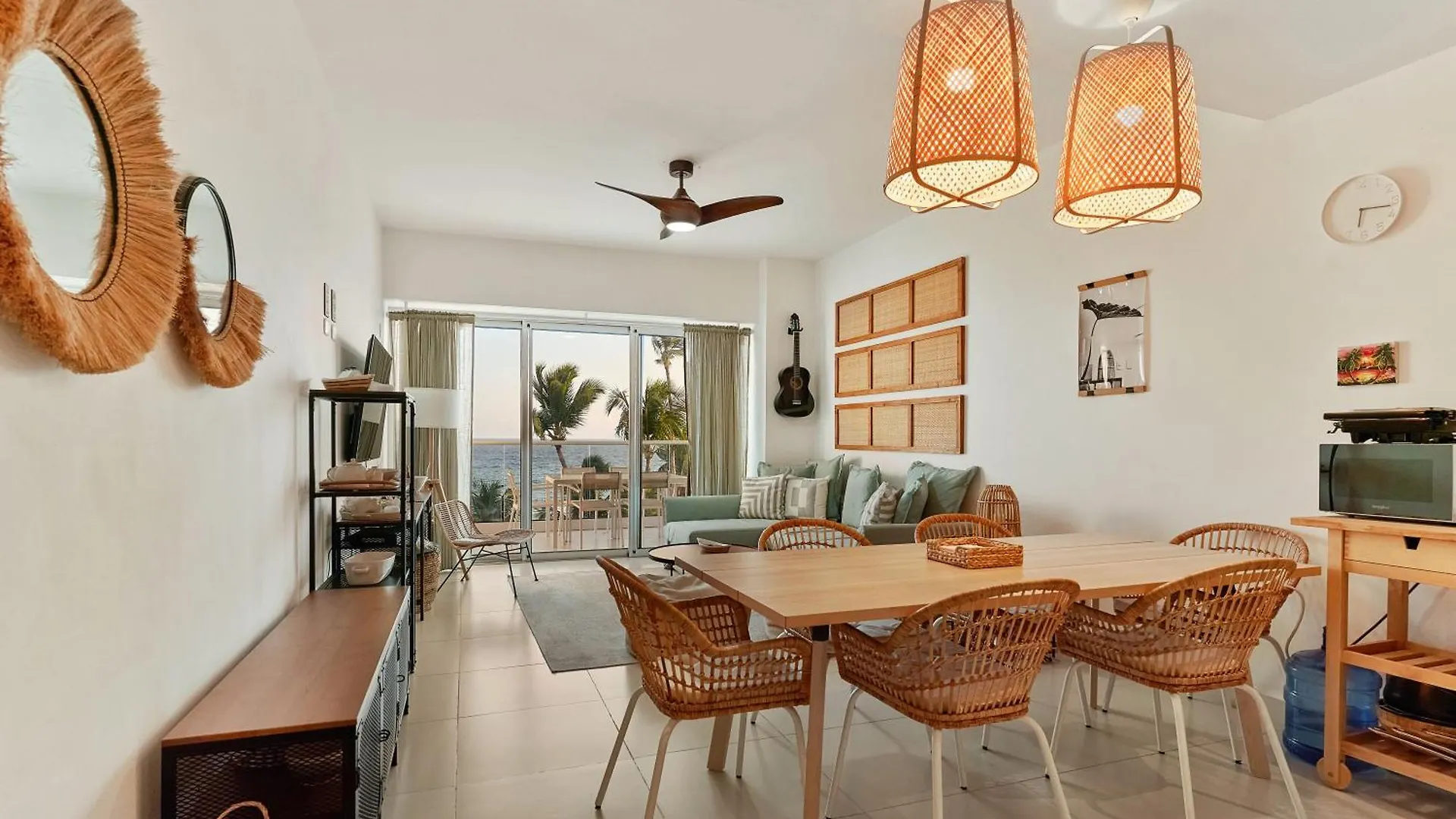 Aquarella Beachfront 2Br Sunset Juan Dolio Apartment